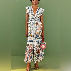 Farm Rio Maxi dress, worn once